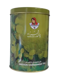 چای شهرزاد فلزی هل دار 335 گرمی